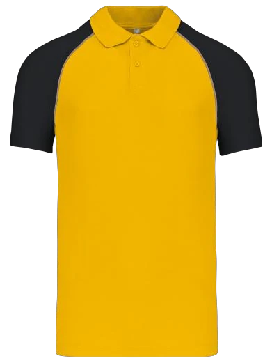 Polo manches courtes Baseball Homme
