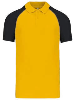 Polo manches courtes Baseball Homme