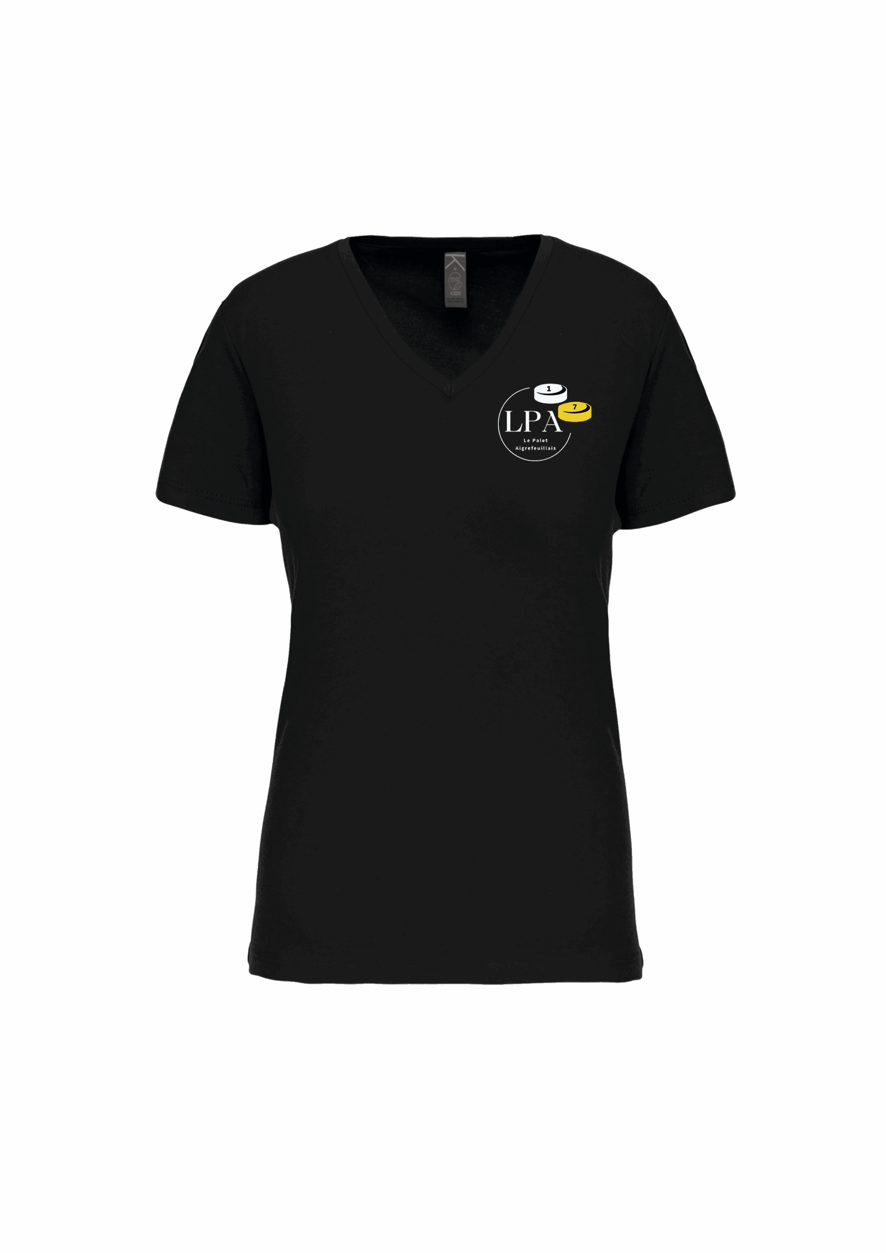 tee-shirt col v femme